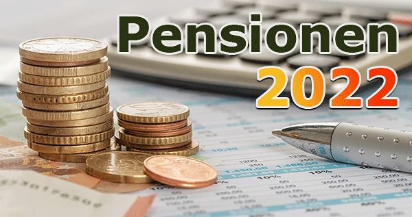 Logo-Pensionsanpassung 2022 - Grafikhintergrund  © Zerbor@stock.adobe.com - Text Josef Strassner